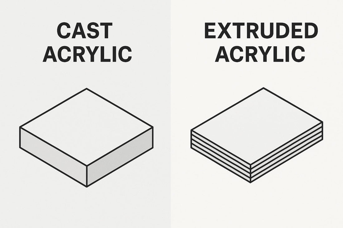 Different laser engraving results showing clean burns, charring, and cracking on various materials