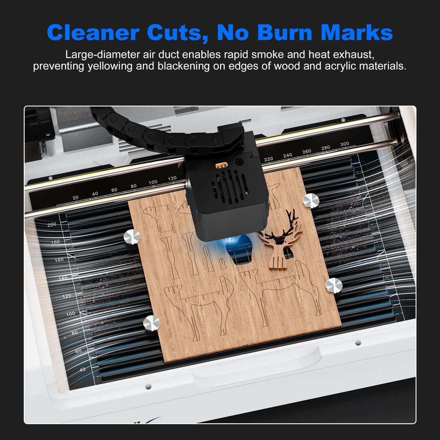 Laservii Aluminum Laser Cutting Honeycomb Workbench Table