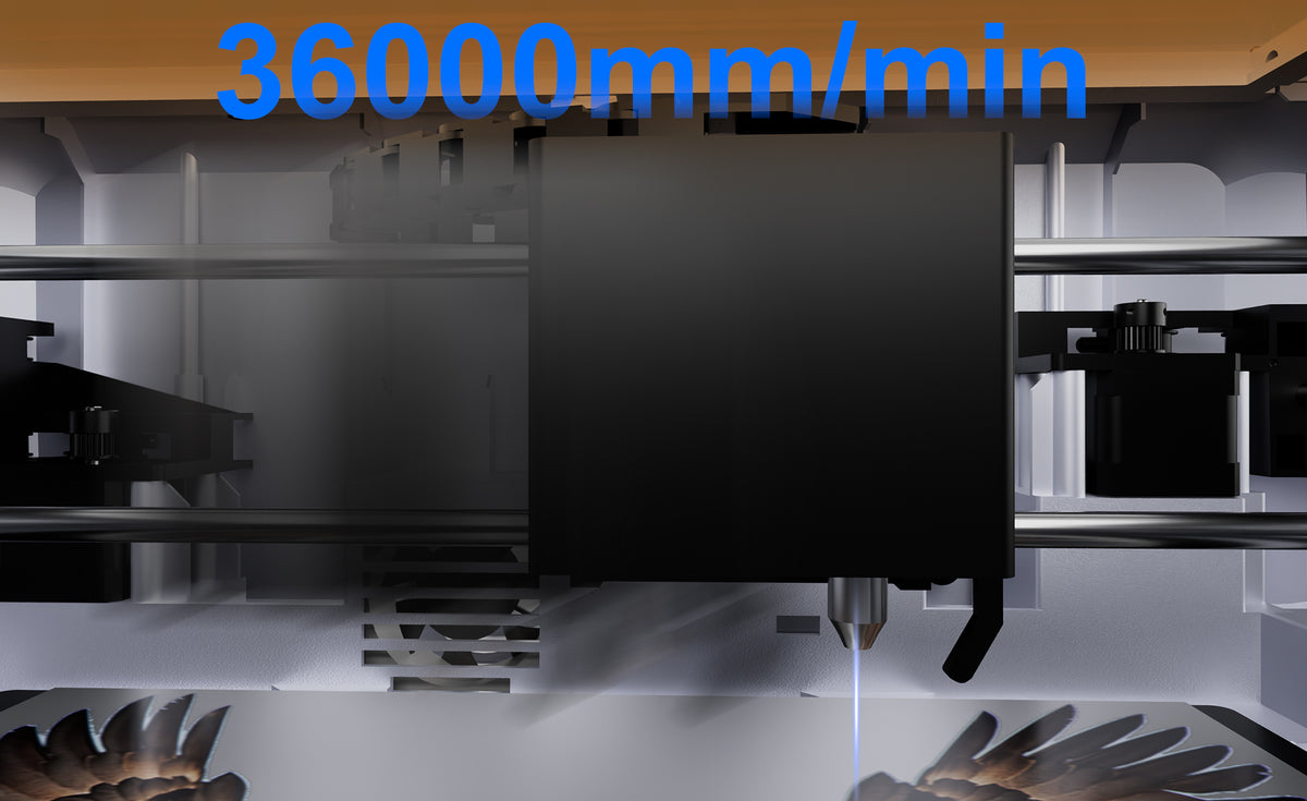 Experience smooth, stable, and highly accurate movements, guaranteeing consistent engraving results every time.