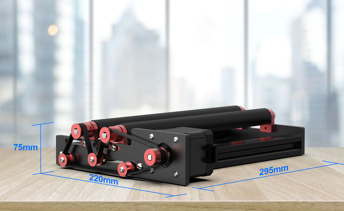 Compact design, portable storage, ready to use anytime without taking up workspace. Easily fits into your bag to create your mobile engraving solution.