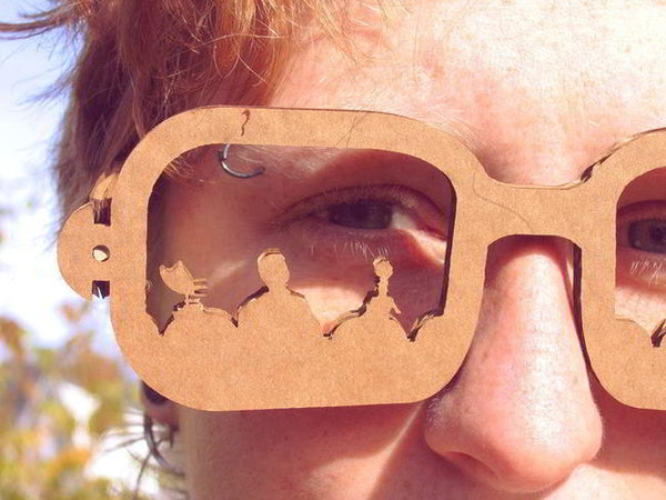 Laser Cut mst3k Shades Free DXF File